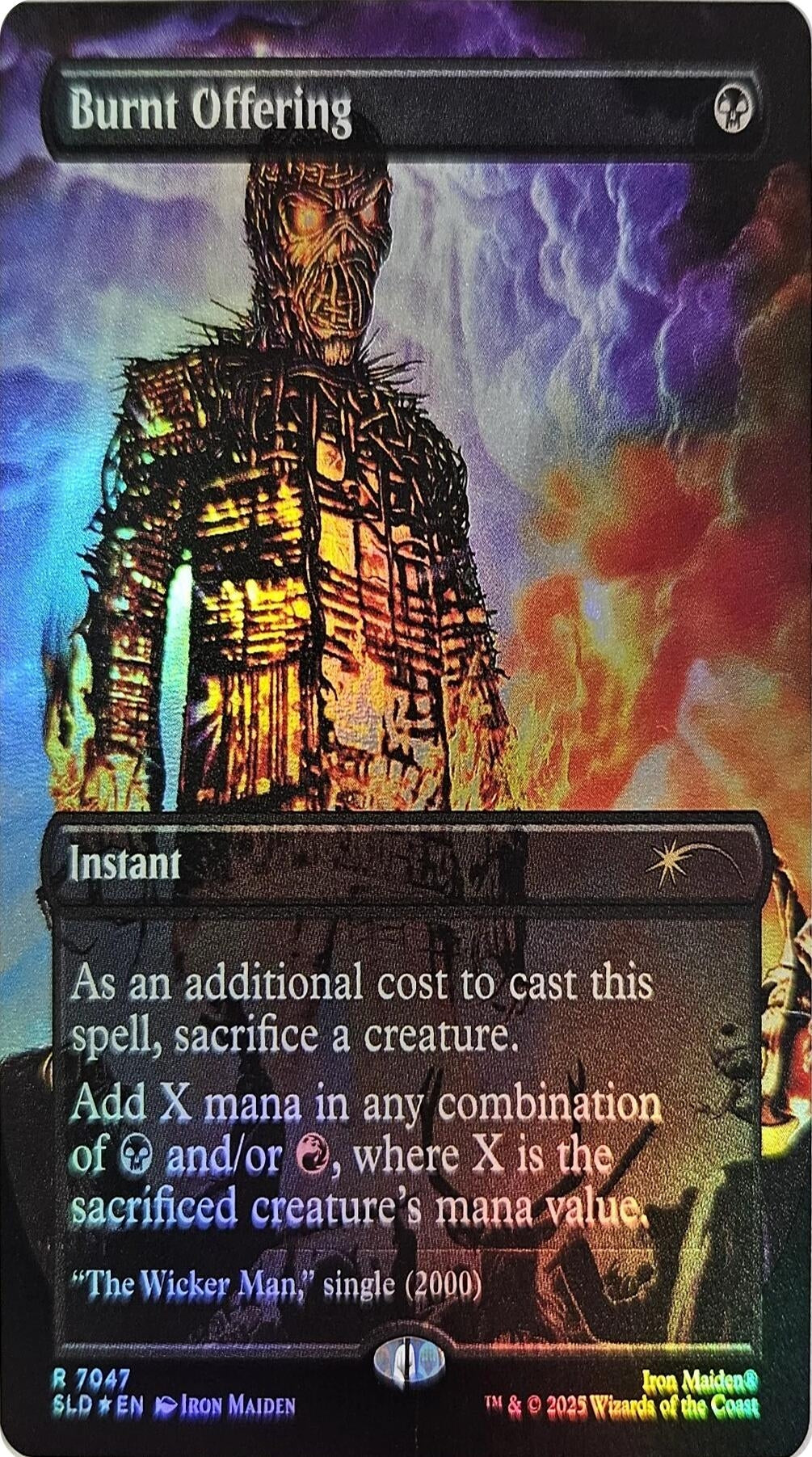 Burnt Offering (Rainbow Foil) (7047) (SLD)