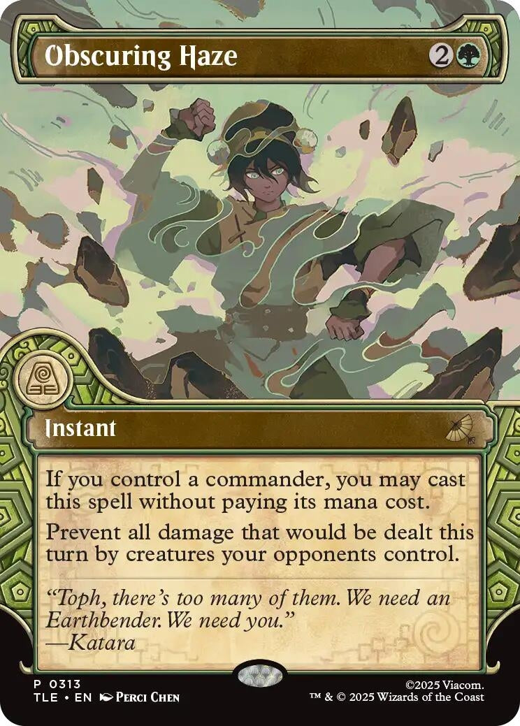 Image for Obscuring Haze (Showcase) (313) (TLE) - Magic: The Gathering