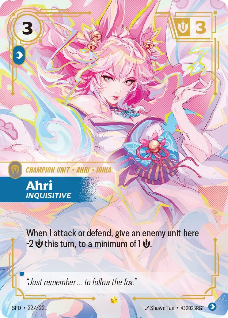 Ahri - Inquisitive (Overnumbered) (227/221) (SPF)