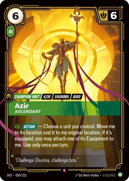 Azir - Ascendant (050/221) (SPF)