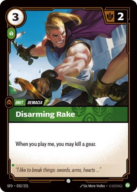 Disarming Rake (032/221) (SPF)