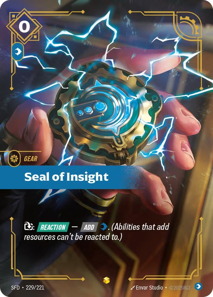 Seal of Insight (Overnumbered) (229/221) (SPF)