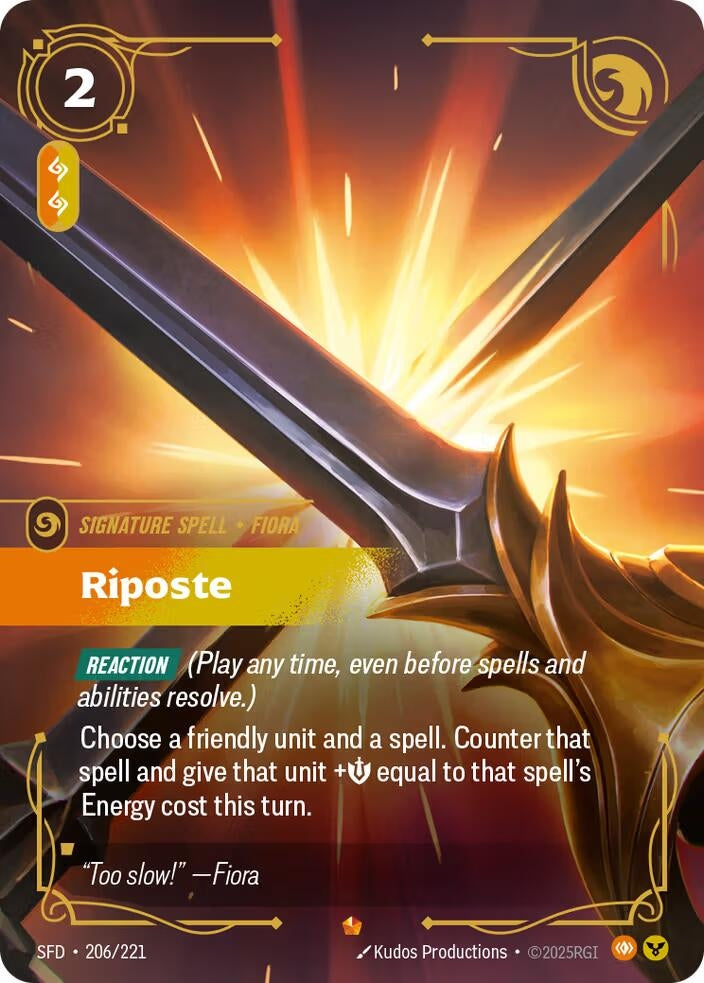 Riposte (206/221) (SPF)