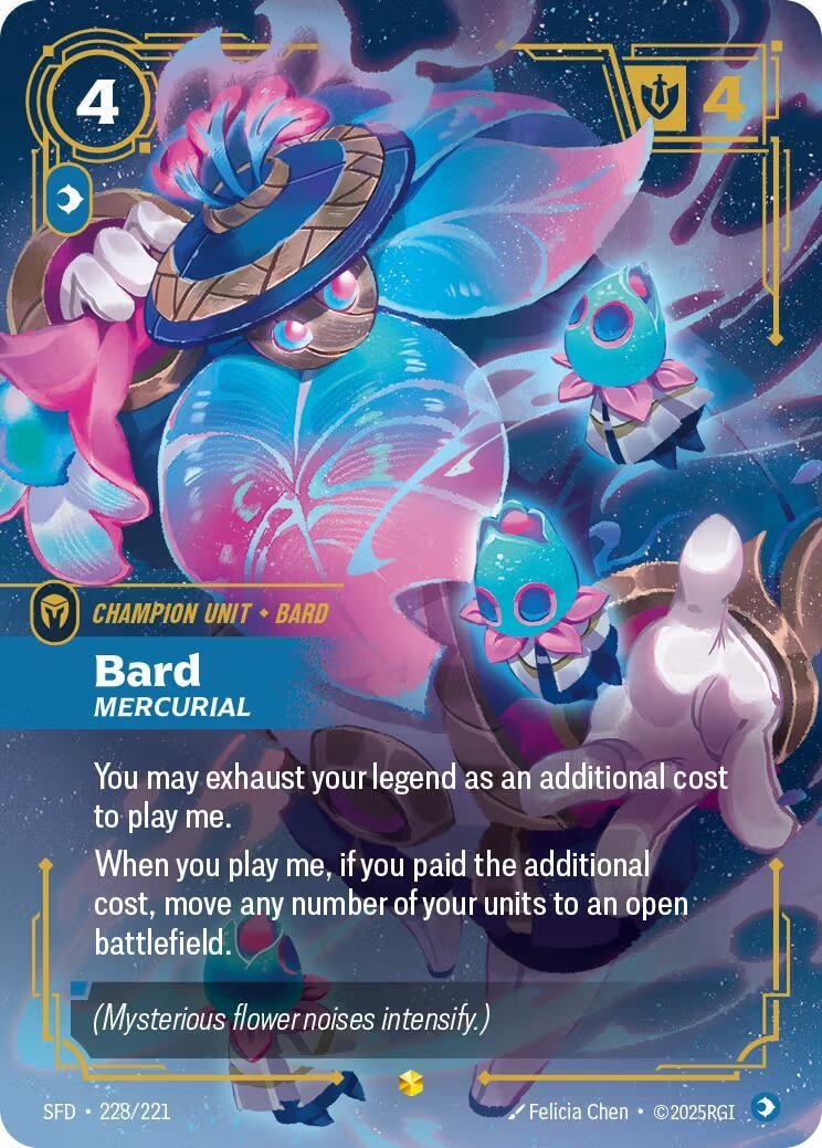 Bard - Mercurial (Overnumbered) (228/221) (SPF)