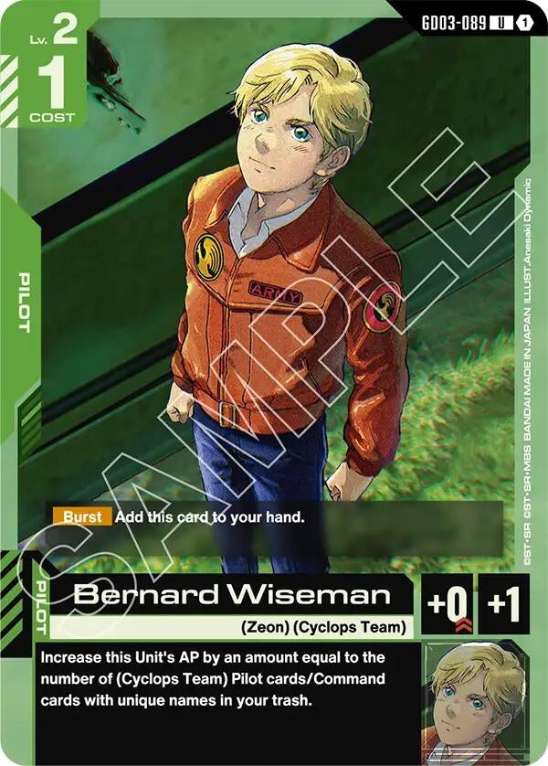 Bernard Wiseman (GD03-089) (GD03)