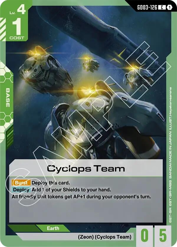 Cyclops Team (GD03-126) (GD03)