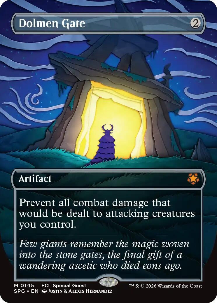 Image for Dolmen Gate (Borderless) (145) (SPG) - Magic: The Gathering