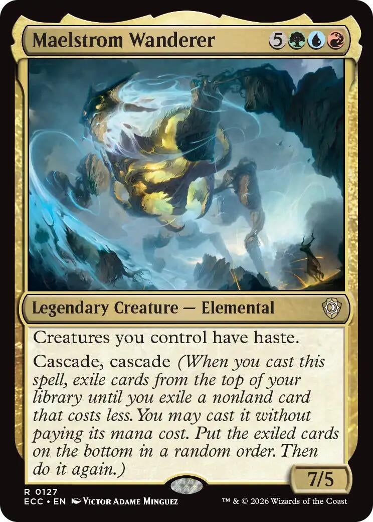Image for Maelstrom Wanderer (127) - Magic: The Gathering