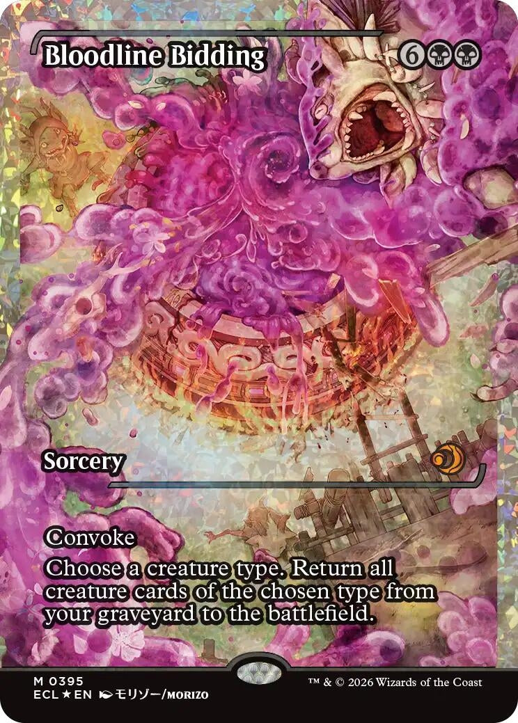 Bloodline Bidding (Showcase) (Fracture Foil) (395)