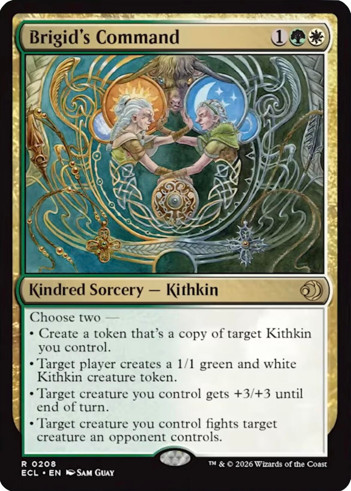 Image for Brigid's Command (208) (ECL) - Magic: The Gathering