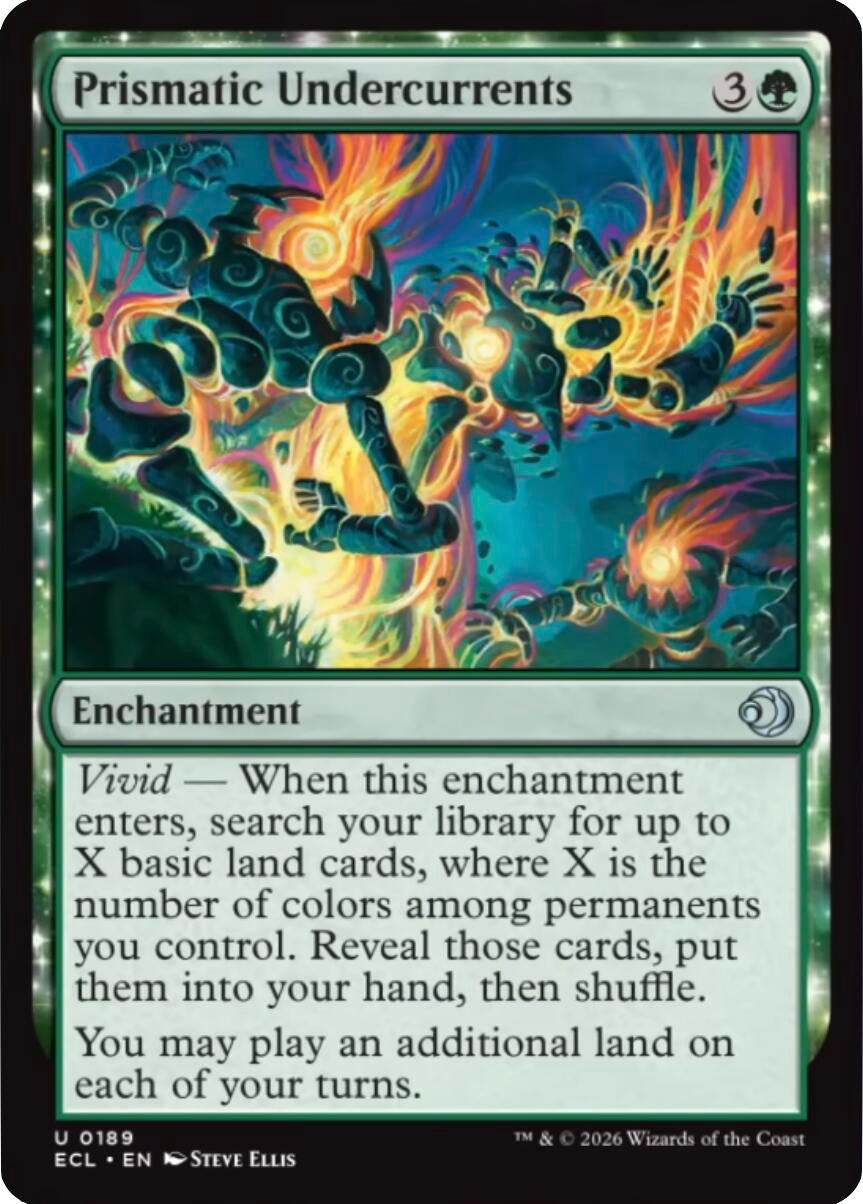 Prismatic Undercurrents (189) (ECL)
