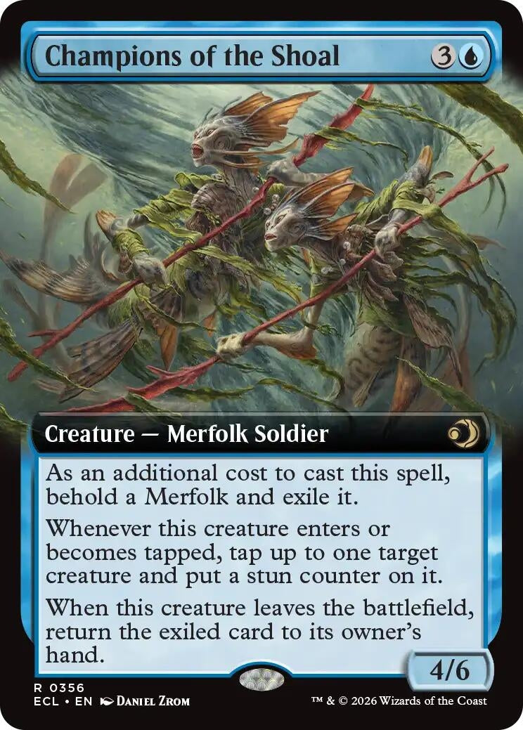 Champions of the Shoal (Extended Art) (356) (ECL)