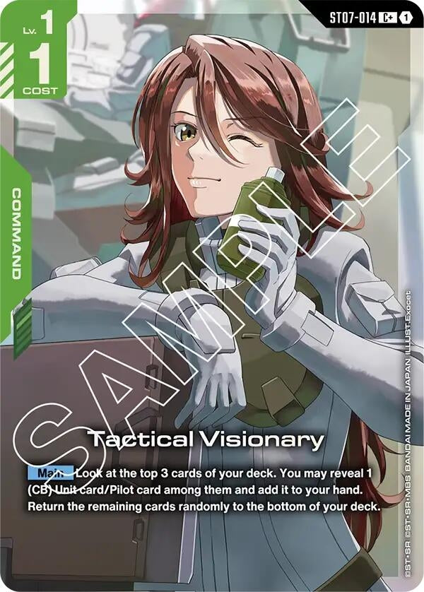 Image for Tactical Visionary (C+) (ST07-014) (ST07) - Gundam Card Game
