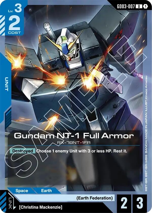 Gundam NT-1 Full Armor (GD03-007) (GD03)