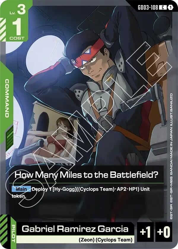 How Many Miles to the Battlefield? (GD03-108) (GD03)