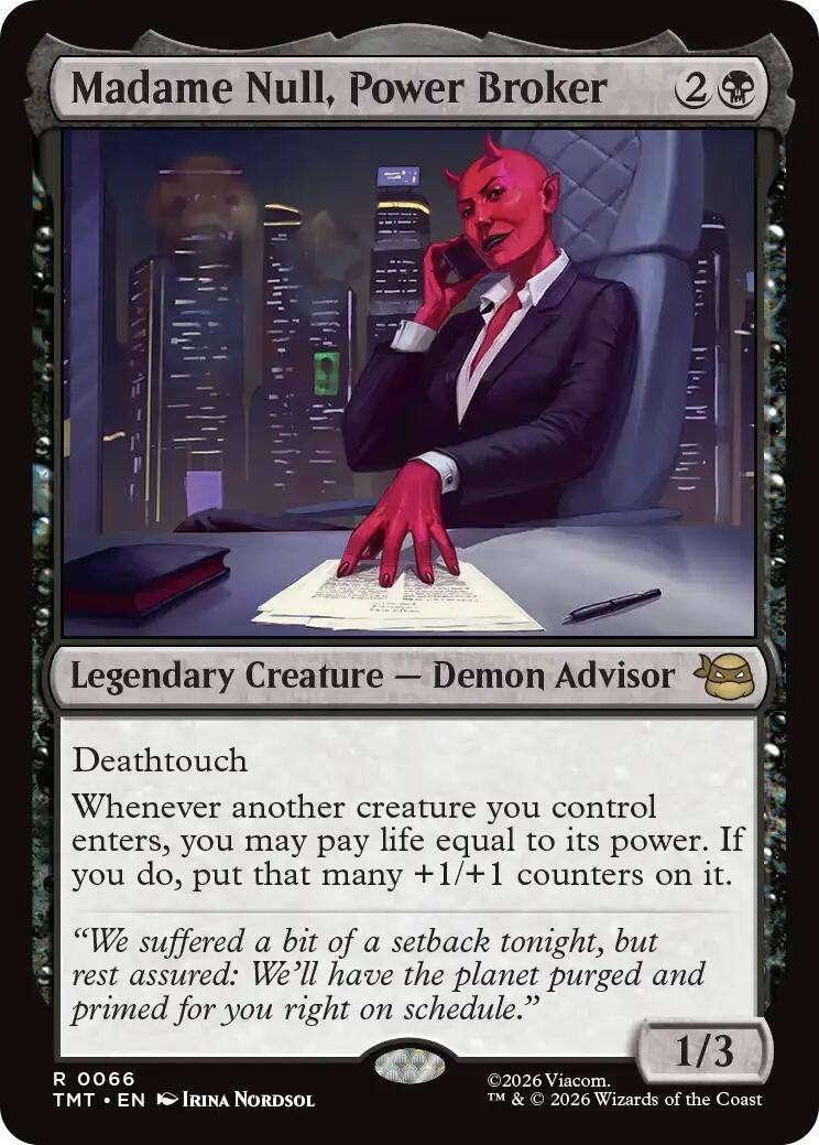 Madame Null, Power Broker (66) (TMT)