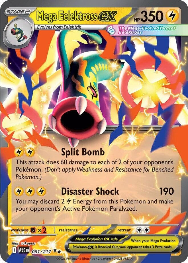 Mega Eelektross ex (061/217) (ASC)