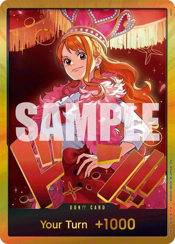 DON!! Card (Nami) (Gold) (EB-03)