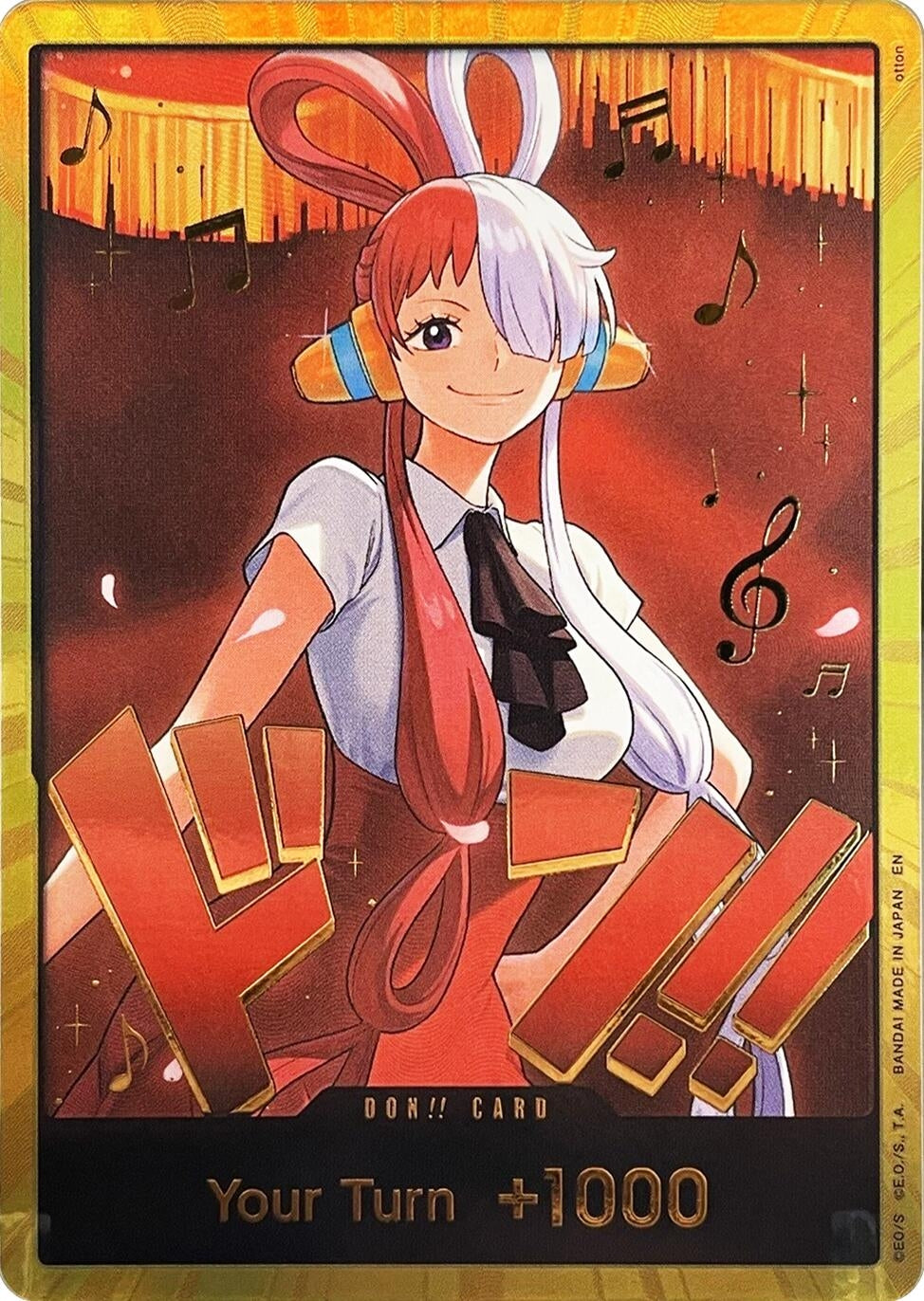 DON!! Card (Uta) (Gold) (EB-03)