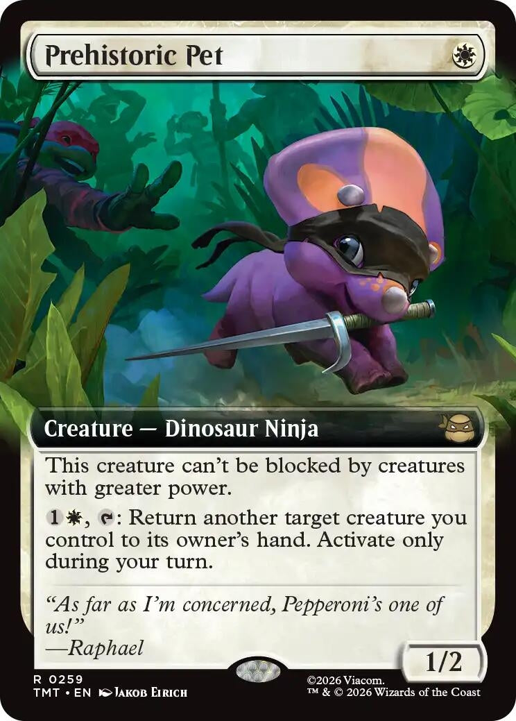 Prehistoric Pet (Extended Art) (259) (TMT)