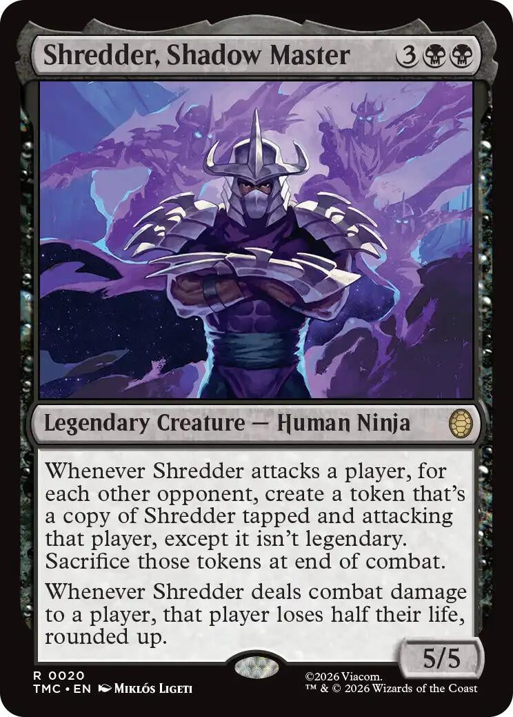 Shredder, Shadow Master (20) (TMC)