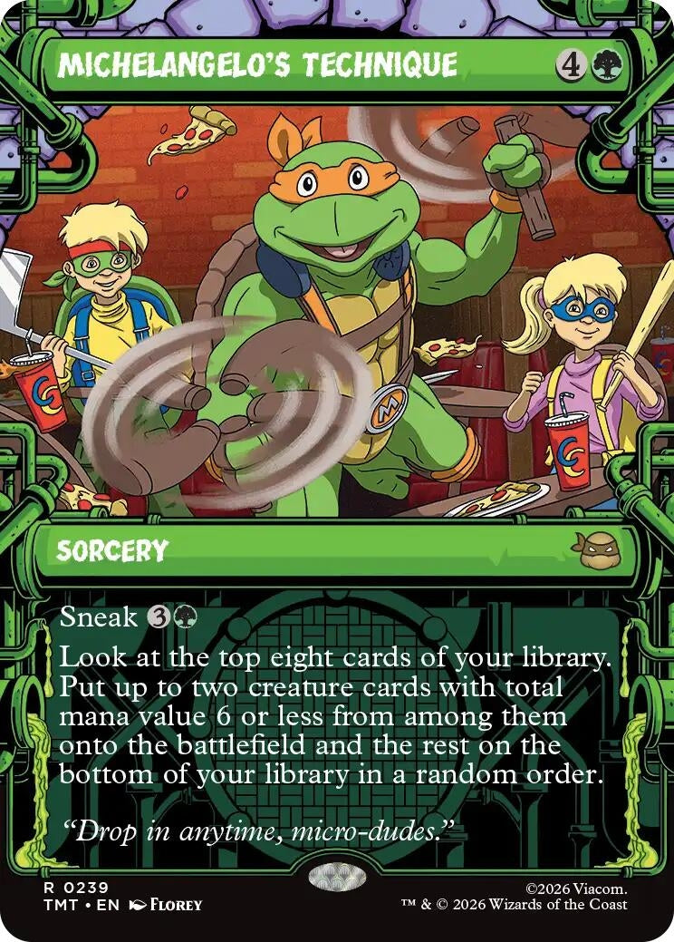 Michelangelo's Technique (Showcase) (239) (TMT)