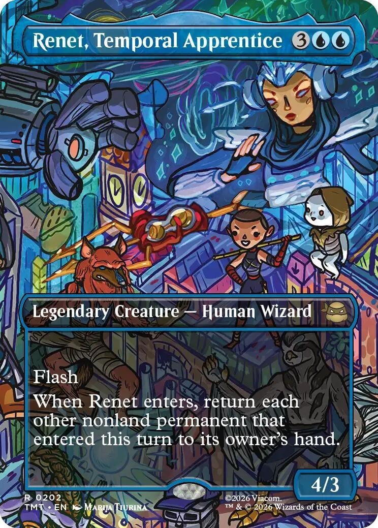 Renet, Temporal Apprentice (Borderless) (202) (TMT)
