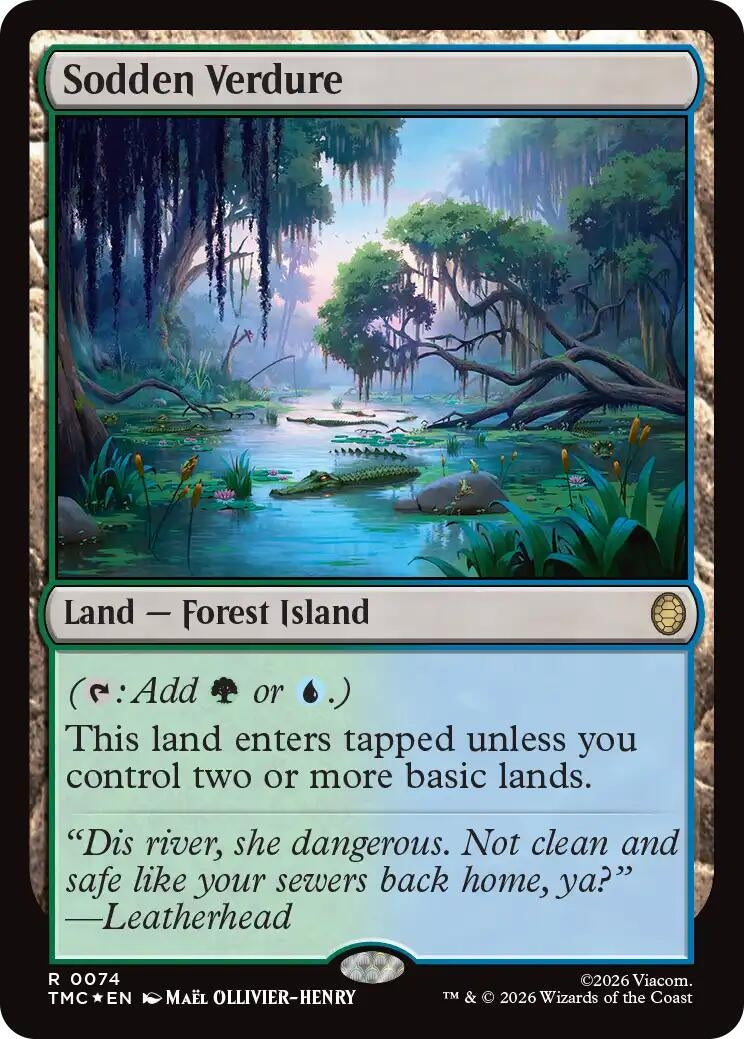 Sodden Verdure (Surge Foil) (74) (TMC)