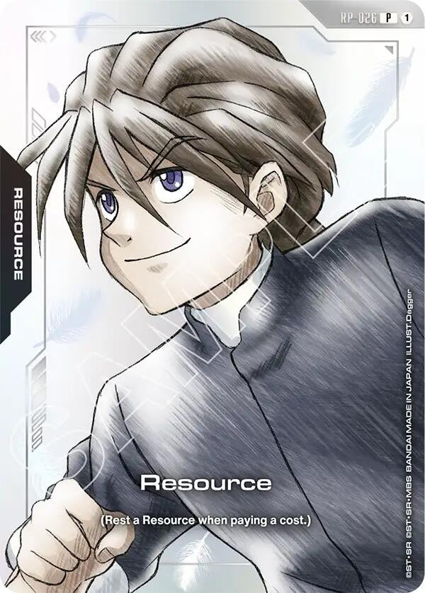 Image for Resource (RP-026) (Premium Accessory Set - Mobile Suit Gundam Wing) (RP-026) (RP) - Gundam Card Game