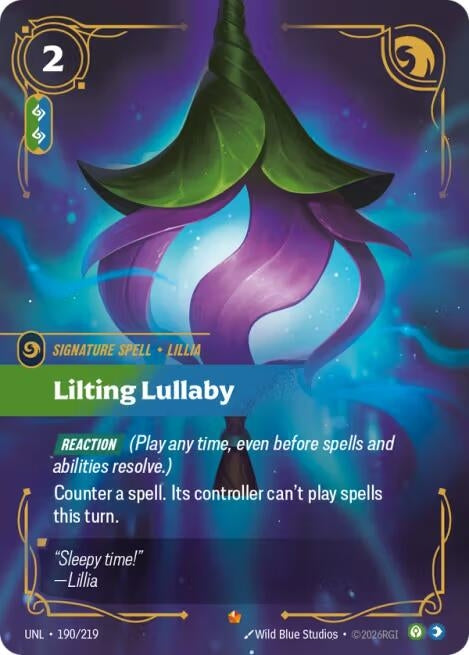 Lilting Lullaby (190/219) (UNL)