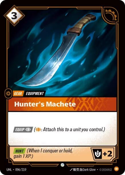 Hunter's Machete (096/219) (UNL)