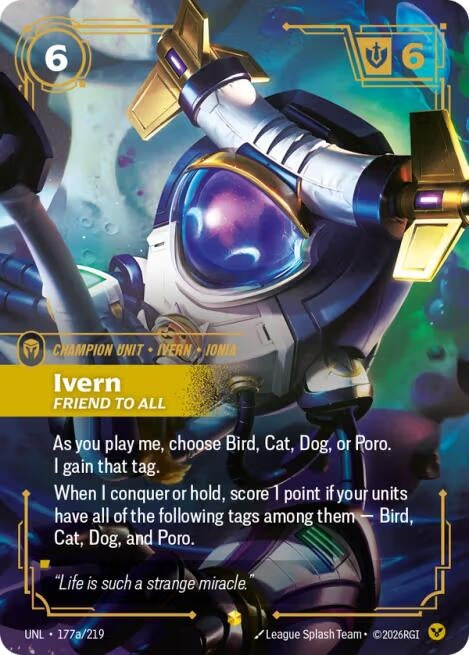 Ivern - Friend to All (Alternate Art) (177a/219) (UNL)