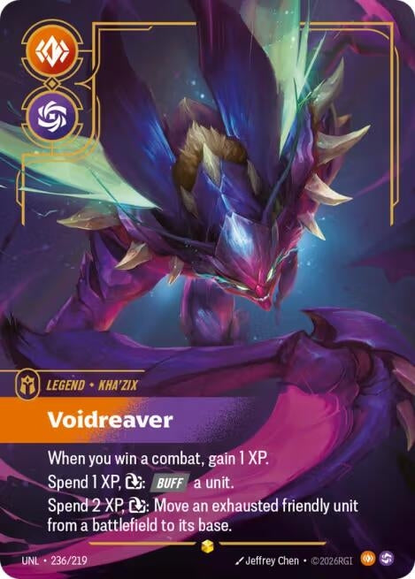 Kha'Zix - Voidreaver (Overnumbered) (236/219) (UNL)