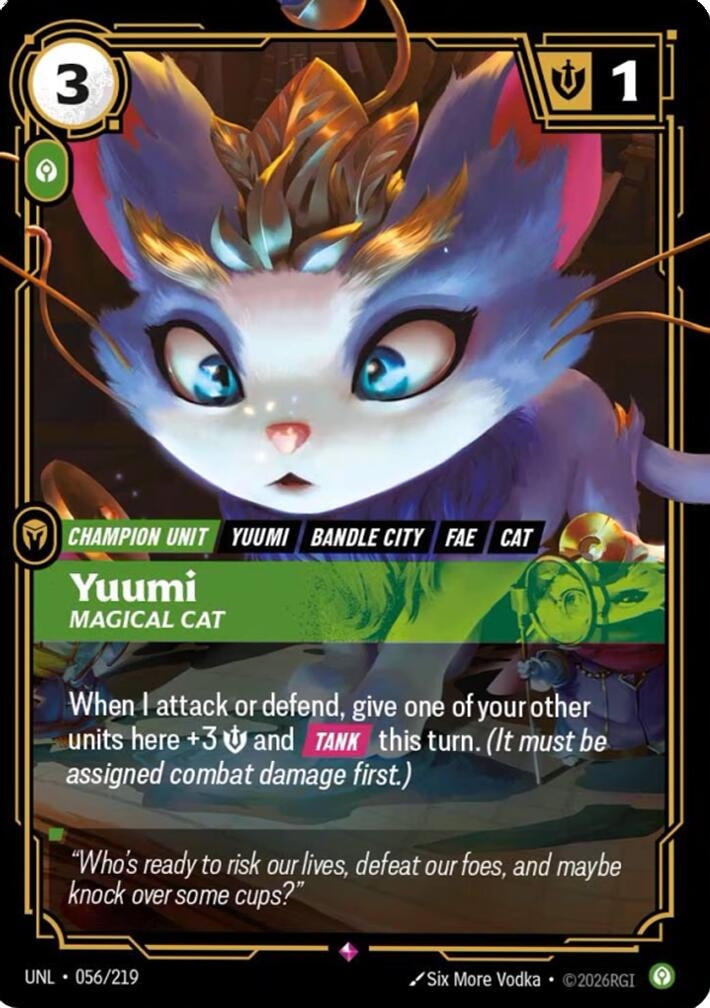 Yuumi - Magical Cat (056/219) (UNL)