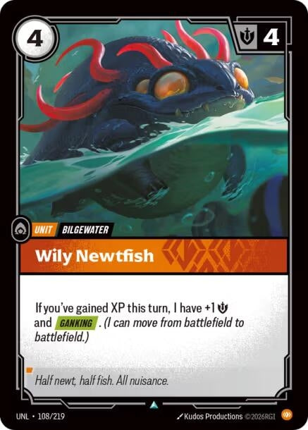 Wily Newtfish (108/219) (UNL)
