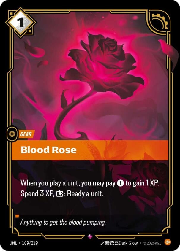 Blood Rose (109/219) (UNL)