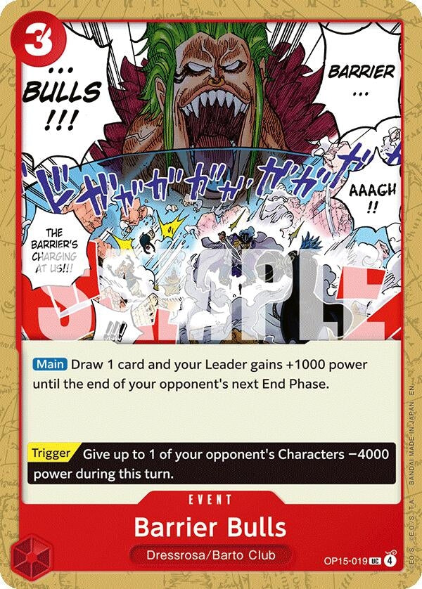 Barrier Bulls (OP15-019) (OP15-EB04)