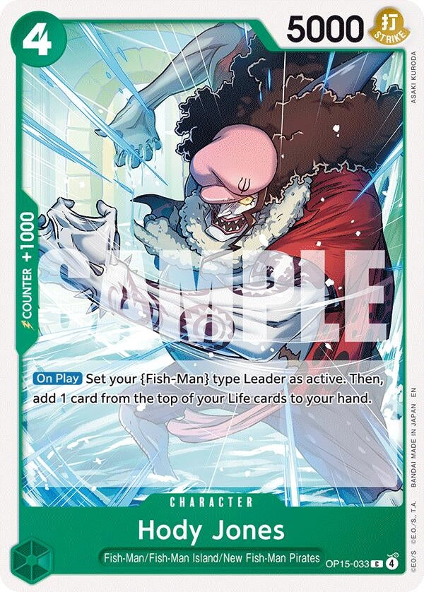 Hody Jones (OP15-033) (OP15-EB04)