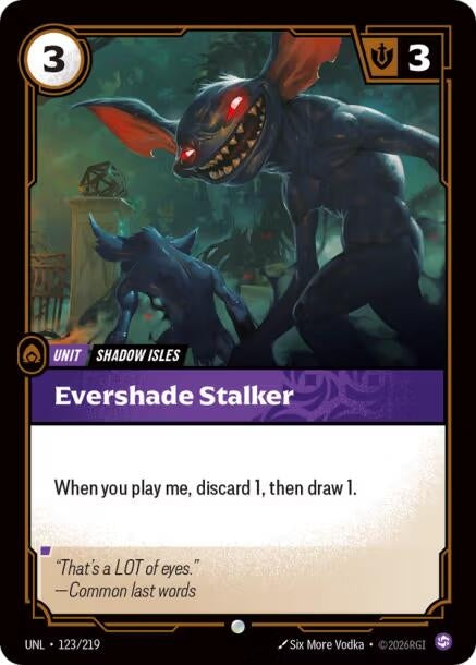 Evershade Stalker (123/219) (UNL)