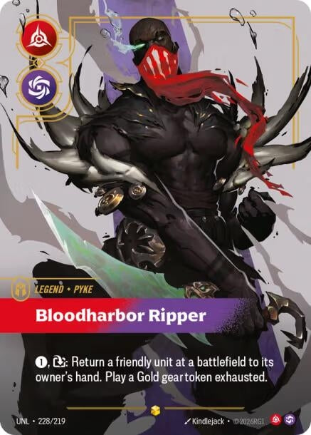 Pyke - Bloodharbor Ripper (Overnumbered) (228/219) (UNL)