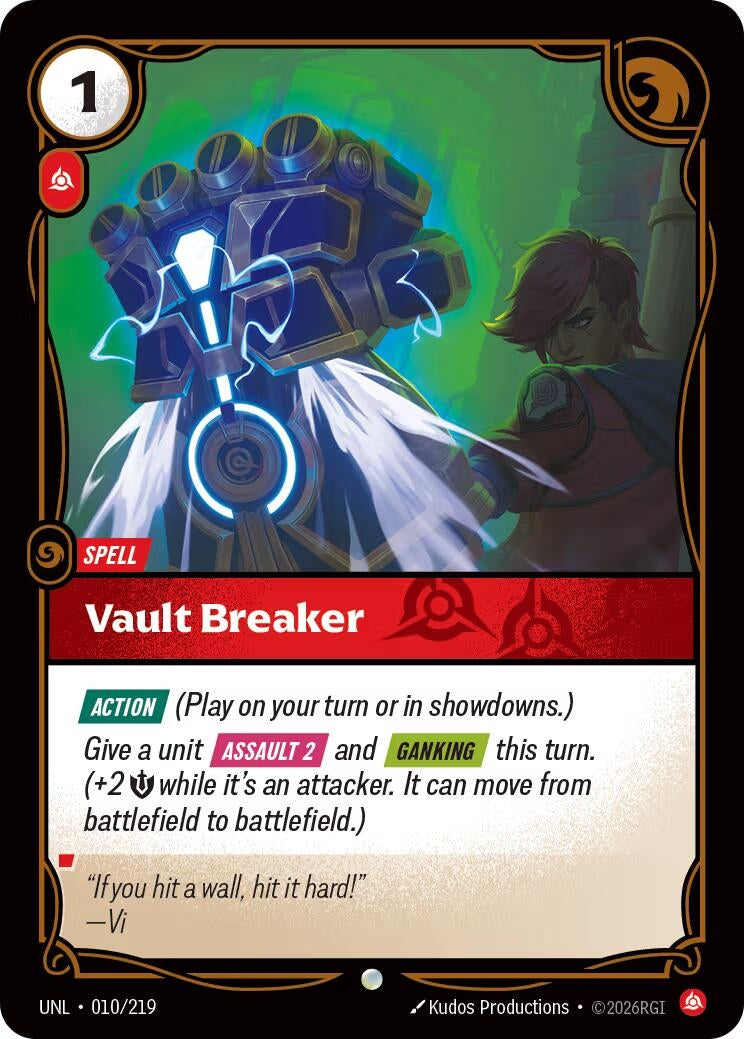 Vault Breaker (010/219) (UNL)