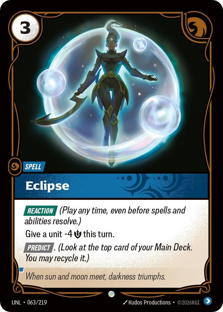 Eclipse (063/219) (UNL)