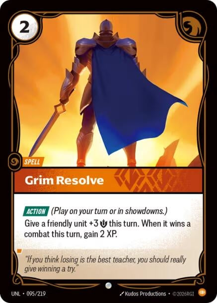 Grim Resolve (095/219) (UNL)