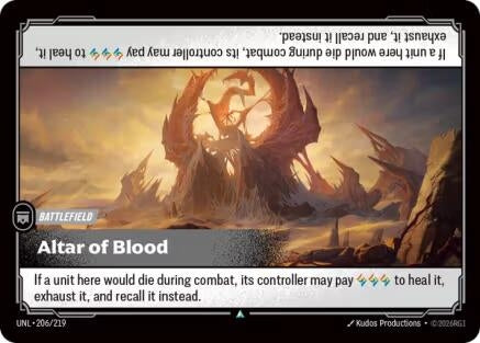 Altar of Blood (206/219) (UNL)