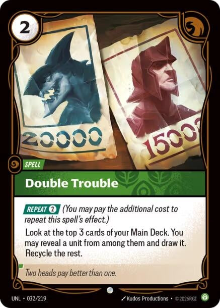 Double Trouble (032/219) (UNL)