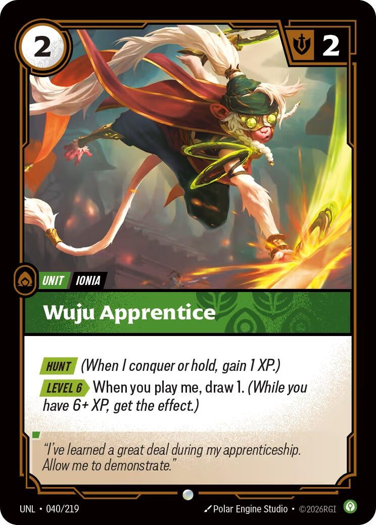 Wuju Apprentice (040/219) (UNL)