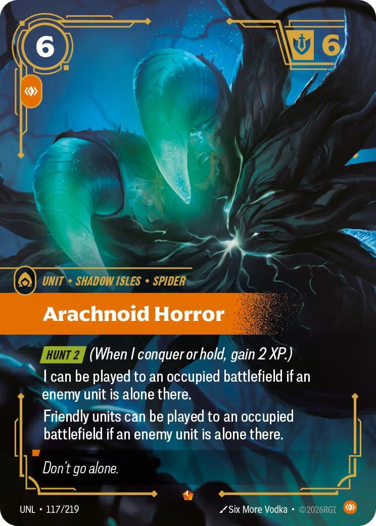 Arachnoid Horror (117/219) (UNL)
