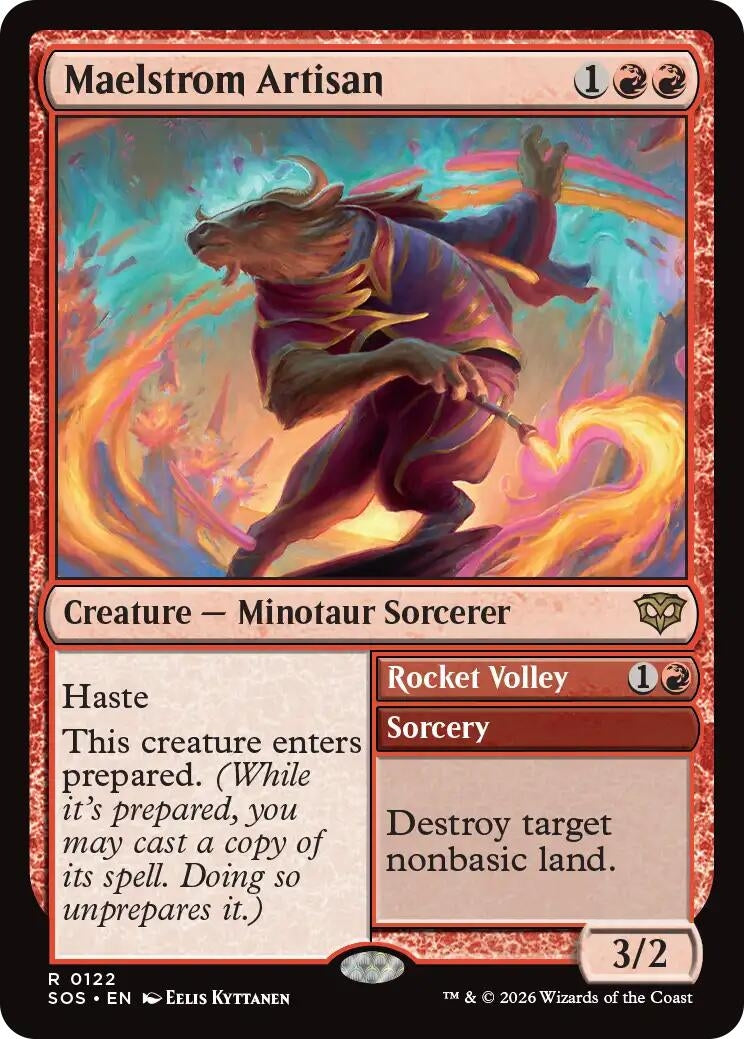 Image for Maelstrom Artisan (122) (SOS) - Magic: The Gathering