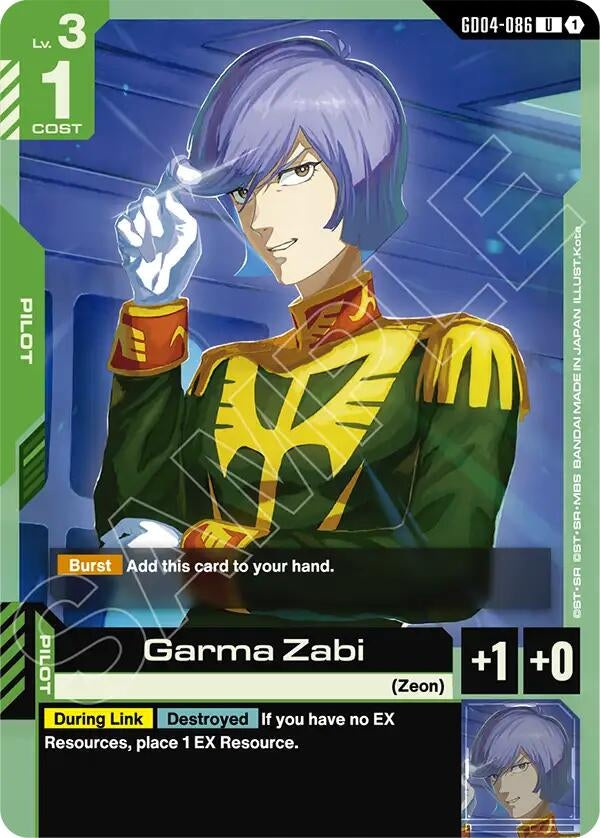 Garma Zabi (GD04-086) (GD04)