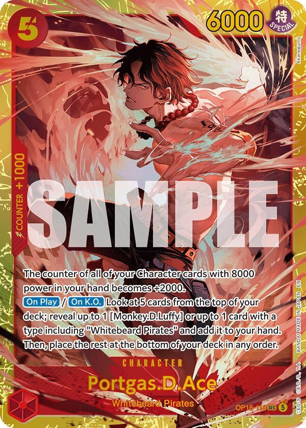 Portgas.D.Ace (118) (OP16-118) (OP16)